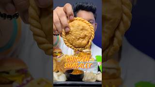 Chicken Cheese Shafaley 🍥 Mutton Kothey Momo 🔥 eatingasmr mukbang [upl. by Enamrej184]