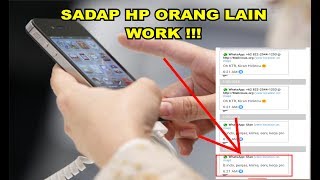 MENYADAP HP ORANG LAIN WORK [upl. by Savill]