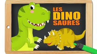 Dinosaures  Mini documentaire pour apprendre  Dessin animé pour les enfants  Titounis [upl. by Elyrpa500]