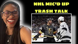 NHL Micd Up Trash Talk  Fights HD  Reaction [upl. by Octavius]