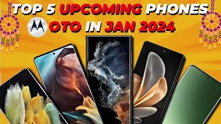 Top 5 Upcoming Motorola Phones in January 2024 [upl. by Allemahs]