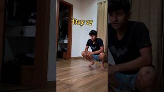 DAY 27  Doing 100 pushups every single day shorts pushups fitness challenge [upl. by Yeliak]