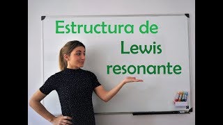 QUÍMICA Estructura de Lewis resonante ejemplo O3 [upl. by Orrocos]