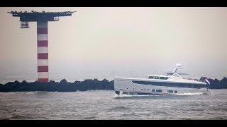 The video of Mulder Calypso having a first day of sea trials today [upl. by Eyahs]