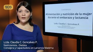 Alimentación y nutrición de la mujer durante el embarazo y lactancia  Lic Claudia Goncalves [upl. by Lleznov]