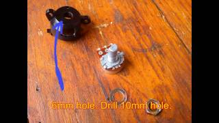 How to replace Saitek X52 Pro rudder potentiometer [upl. by Ahseel]