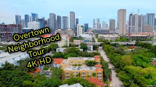 Overtown in 4K  Miami  Florida  Neighborhood Tour [upl. by Ennahtebazile]