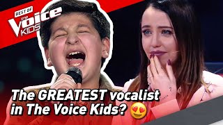 Is this 12YearOld the GREATEST vocalist of The Voice Kids EVER [upl. by Akila]