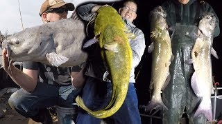 Ultimate FISHING CHALLENGE  300 lb catfish challenge  How to catch BIG catfish [upl. by Annamarie]