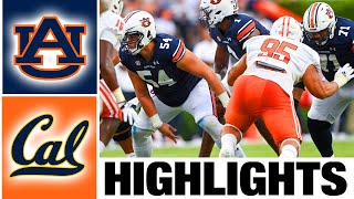 Auburn vs California Highlights  College Football Week 2  2023 College Football [upl. by Sauncho589]