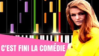 🎼 SEQUENCE MIDI PRO  CEST FINI LA COMEDIE  DALIDA [upl. by Nilkcaj]