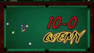 Gamezer Billiards V4 100 2 pool DLUFFY  كسرة 100 دي لوفي [upl. by Ecyle]