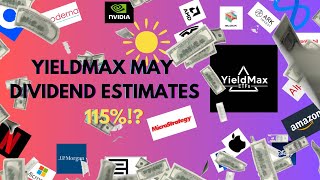 Yieldmax ETFs May Dividend Estimates CONY AMDY TSLY FBY ETC [upl. by Barayon]