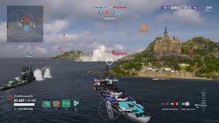 World of Warships Legends  BA Montana amp C Colombo Div 4v4 Legendary Battle [upl. by Aticnemrac760]