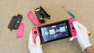 Modding Nintendo Switch Joycons amp changing their color [upl. by Phillida]