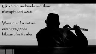 Nari ntegereje amahoro lyrics  François Nkurunziza  Rwanda [upl. by Garbe401]