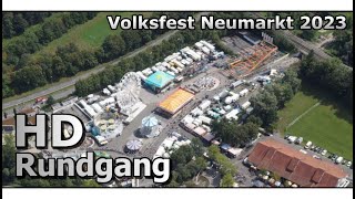 Rundgang 🎡Neumarkter Volksfest 2023 [upl. by Crowley]