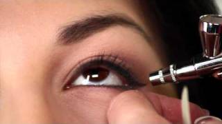 Dinair Airbrush Makeup  How To Do Bridal Airbrush Makeup [upl. by Murray407]