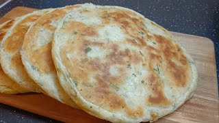 KRÄUTER NAAN Rezept super FLAUSCHIG und LECKER wie frisch vom Bäcker [upl. by Meara]