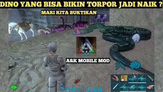 CHALLENGE  BATTLE TORPORDITY YANG DINO BERACUN DI  ARK MOBILE MOD [upl. by Eevets927]