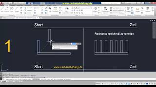 AutoCADSchulungStartZiel1  AutoCAD leicht lernen  Grundkurs [upl. by Llerrah]