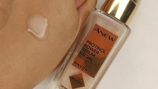 NUEVO PROTINOL power serum facial avon anew  ASI SE APLICA elvlogdejenny [upl. by Faxen855]