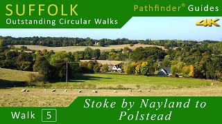 Pathfinder Outstanding Circular Walks Suffolk Walk 5 Stoke by Nayland [upl. by Doley]