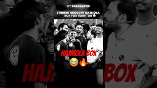 HAZMOLA BOX for Rohit Sir😂🔥 jeewallah pw shorts physicswallah [upl. by Nolaj]