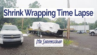 Shrink Wrapping Time Lapse  Mr Shrinkwrap [upl. by Lubet]