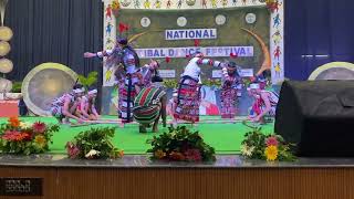 Mizoram Dance Group Performing Cheraw at Visakhapatnam [upl. by Nolra]