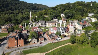 Harpers Ferry West Virginia  4K Drone Tour [upl. by Gove778]