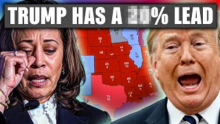 Trump Flipping KEY SWING STATES in SHOCKING 2024 Election Map Prediction [upl. by Lednor]