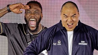 Deontay Wilder vs Zhilei Zhang • GRAND ARRIVALS  Frank Warren amp Eddie Hearn 5 vs 5  DAZN Boxing [upl. by Briant]