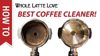 Quick Tip Our Favorite Cleaner for Coffee Equipment [upl. by Adnuahsar]