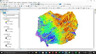 Tutorial Membuat Land Surface TemperatureLST dengan Citra Landsat 8 by ArcMap GIS [upl. by Joselyn]