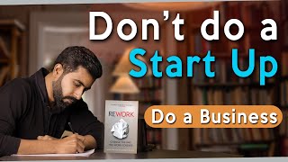 5 lessons from Book Rework Watch before starting any Business [upl. by Deth]