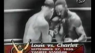 Ezzard Charles vs Joe Louis Part 2 [upl. by Guenna]