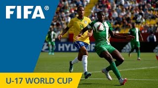 Highlights Brazil v Nigeria  FIFA U17 World Cup Chile 2015 [upl. by Ilario]