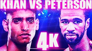 Amir Khan vs Lamont Peterson Highlights 4K [upl. by Anelrahs]