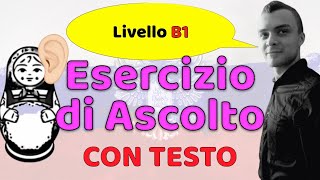 Esercizio di Ascolto in russo Аудирование  Livello B1 [upl. by Eneroc168]