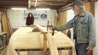 Building the 23 VBottom Skiff  Episode 8  Installing the keelson [upl. by Eusadnilem]