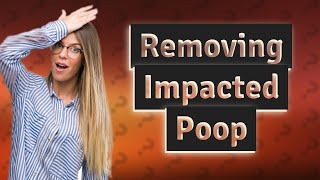 How to get impacted poop out of a dog [upl. by Maller]