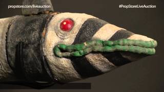 Lot 38 Beetlejuice  Sandworm Puppet amp Display [upl. by Arze]