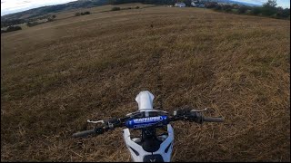 Ripping My Husqvarna FC450 on a Norwegian Field [upl. by Acirderf998]