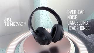 JBL  TUNE 760NC  Wireless OverEar NC Headphones [upl. by Sedecrem877]