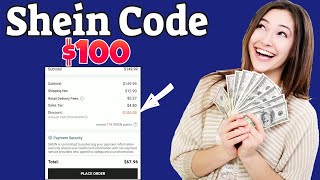 Shein Code 100 Off  Shein Coupon Codes 2023 For Existing Customers  Fresh Shein Coupon May 2023 [upl. by Isahella]