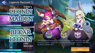 Akashic Kalıntıları Efsanelerin Dirilişi 5  Bekar Leonin  Mobile Legends Adventure [upl. by Ia]