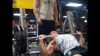 Incline Bench Press Progress 225lbs x 3 Sets x 10 Reps [upl. by Ozzie]