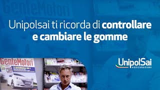 Unipolsai ti ricorda di controllare e cambiare le gomme [upl. by Sueahccaz]