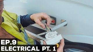 S1E9 Sprinter Van Conversion  Electrical Pt 1 [upl. by Ummersen]